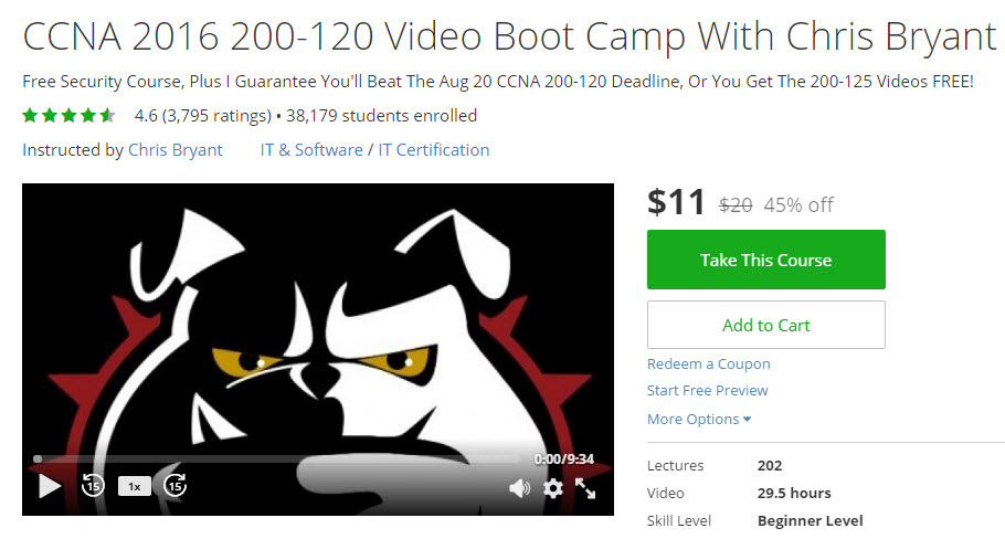 Chris Bryant's CCNA Video Boot Camp