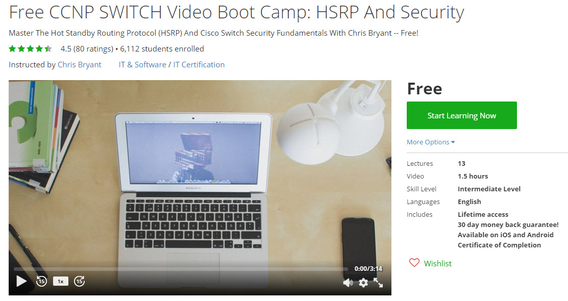 Free CCNP SWITCH Course