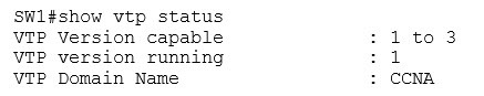 show vtp status