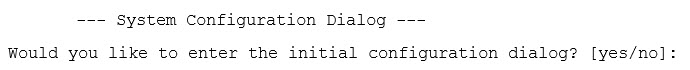 Configuration Dialogue Prompt