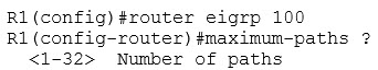 maximum-paths command
