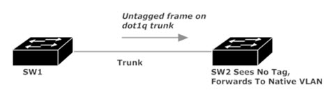 Dot1q Does Not Tag Frames Destined For Native VLAN